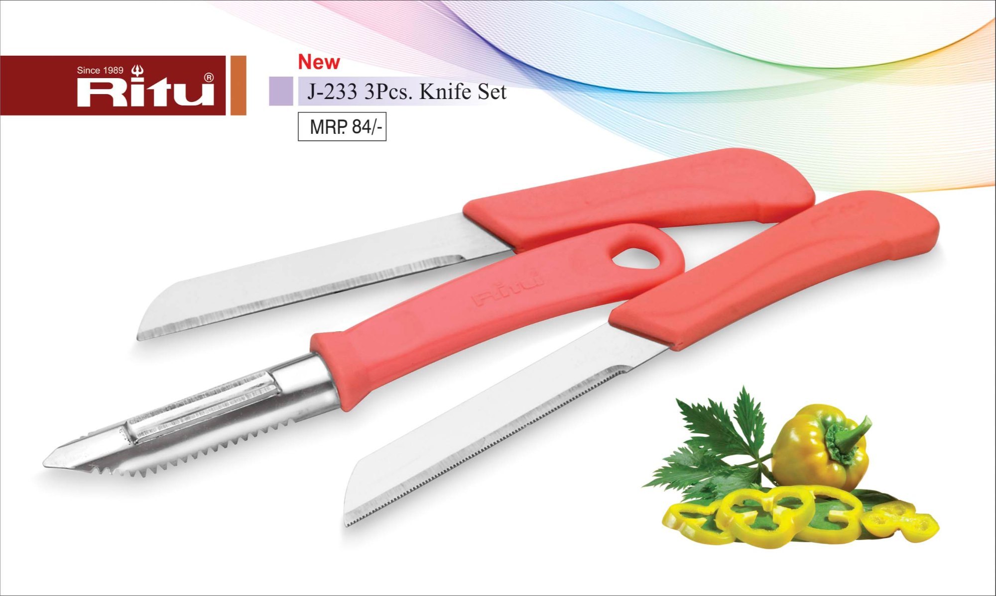 J-233 Knife Set ( 3 Pcs )