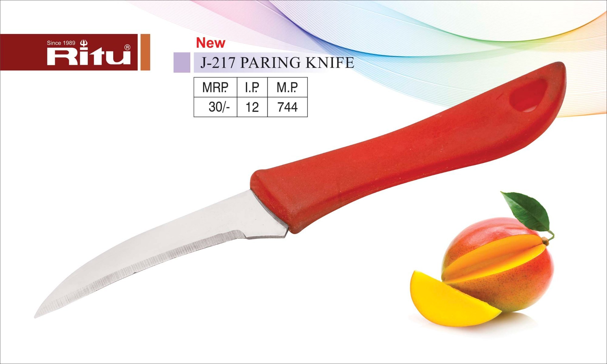 J-217 Paring Regular Knife