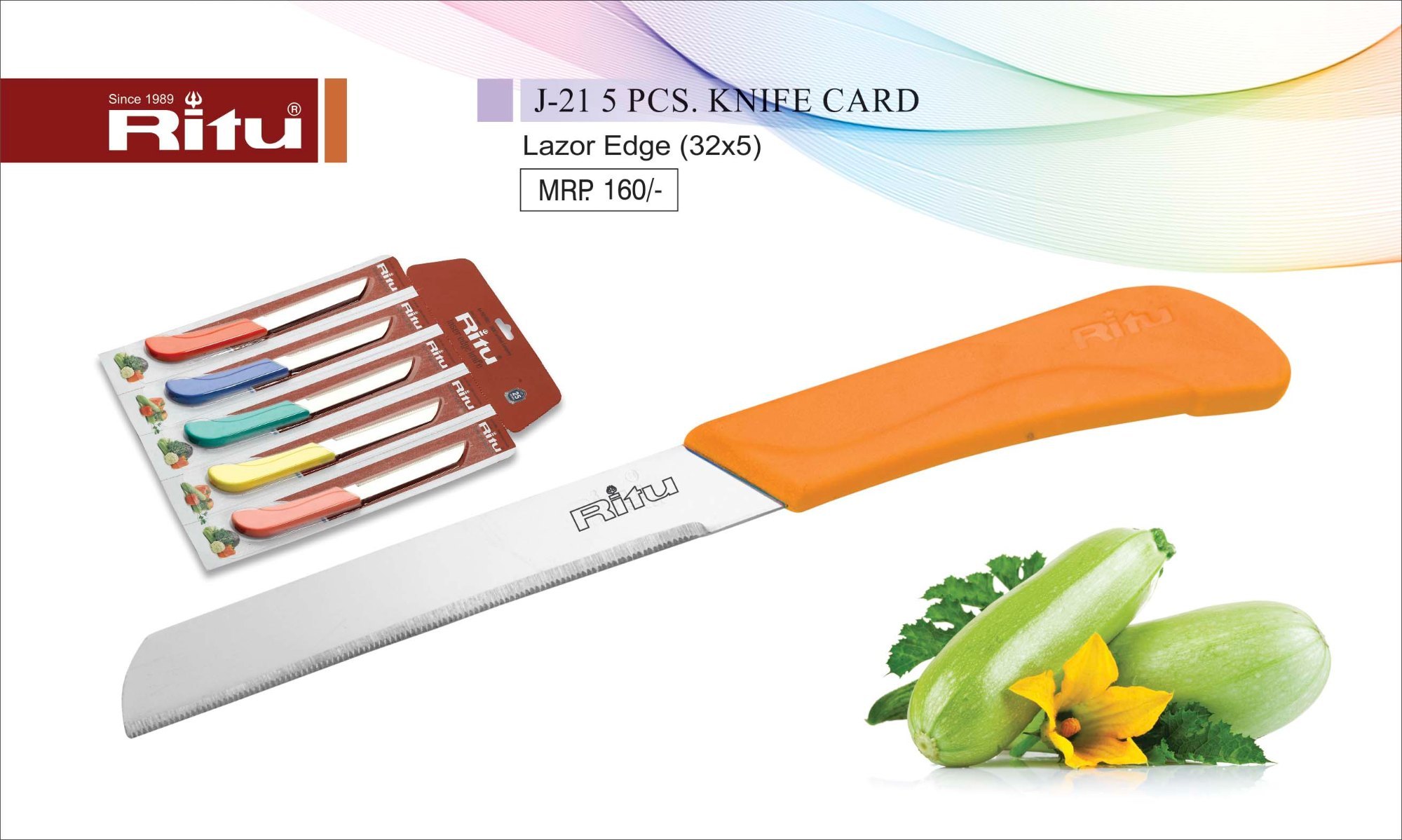 J-21  5 Pieces Card Knife Sets